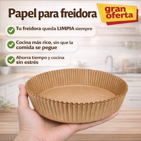 Papel para Freidora 16cm 100und